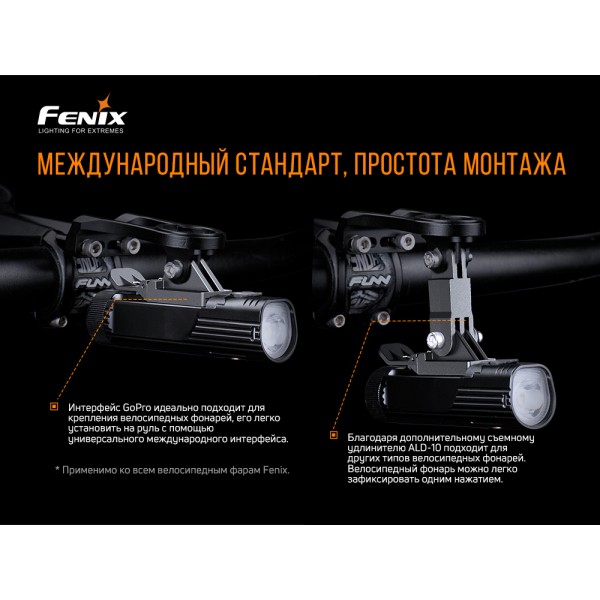 Велосипедный крепеж Fenix ​​ALD-10