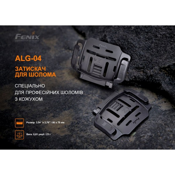 Крепление на шлем для налобных фонарей Fenix ​​ALG-04