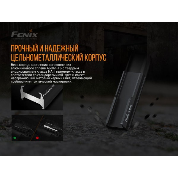 Крепление для тактической кнопки Fenix ​​ALG-05