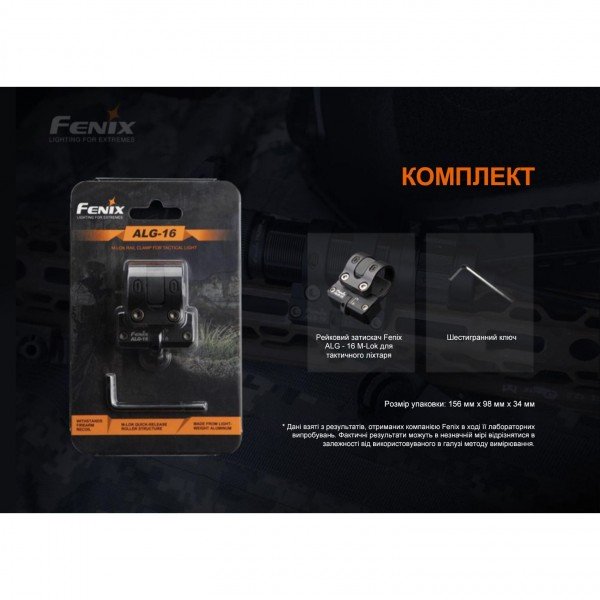 Крепление для фонарей Fenix ​​ALG-16