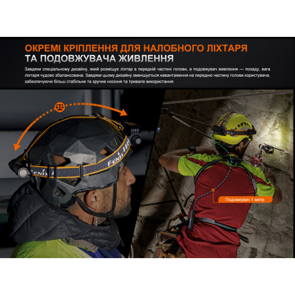 Удлинитель питания Fenix ​​ARB-LP21 для фонаря HM75RSE с функцией Power Bank