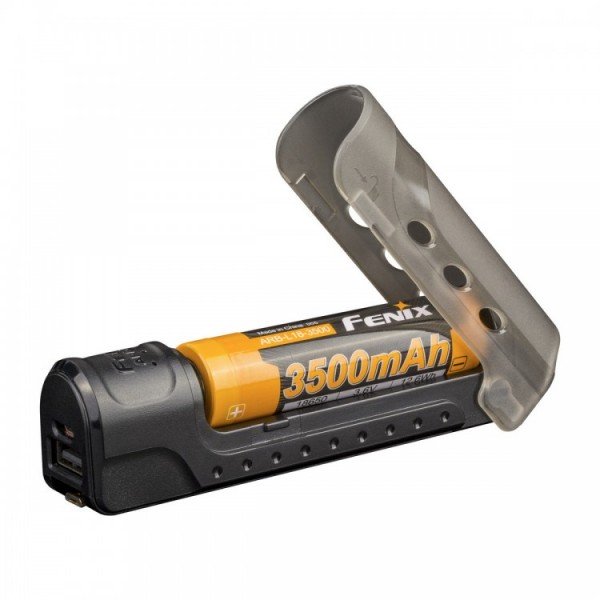 Набір: Зарядний пристрій Fenix ARE-X11 з акумулятором 3500 мАг