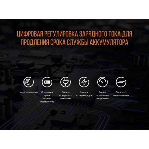 Набір: Зарядний пристрій Fenix ARE-X11 з акумулятором 3500 мАг
