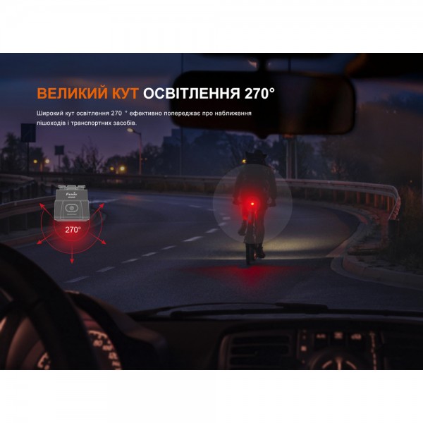 Велофара задняя Fenix ​​BC06R