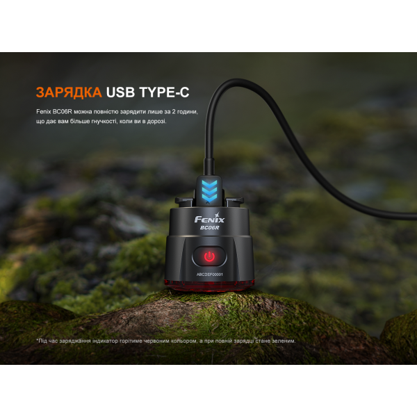 Велофара задняя Fenix ​​BC06R