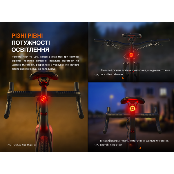 Велофара задняя Fenix ​​BC06R