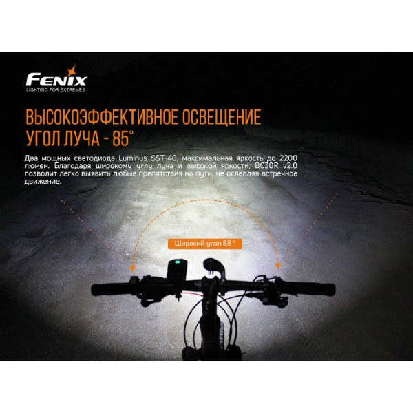 Велофара Fenix ​​BC30 V2.0