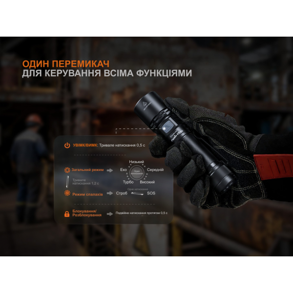 Ліхтар ручний Fenix C5 Pro
