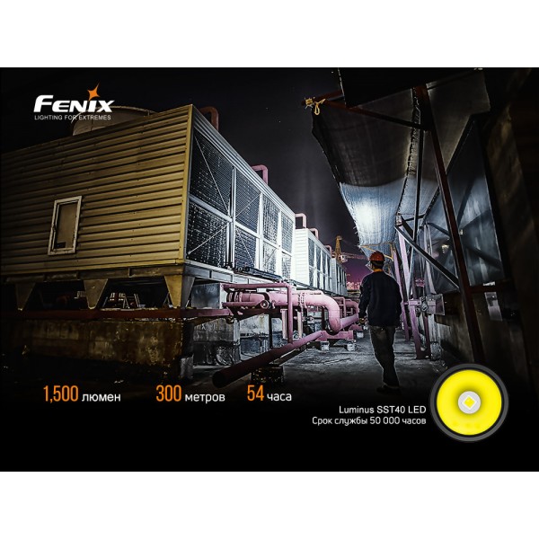 Фонарь ручной Fenix ​​C6V3.0 + аккумулятор и зарядка 