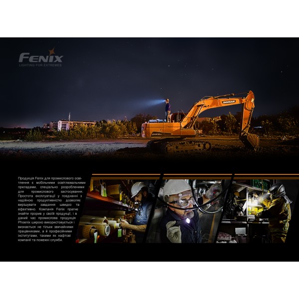 Фонарь ручной Fenix ​​C6V3.0 оранжевый | Лимитированная серия