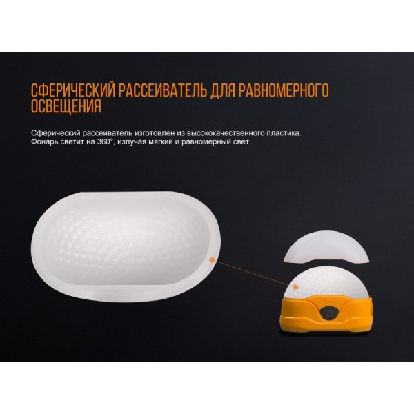 Фонарь Fenix ​​CL20R, синий 