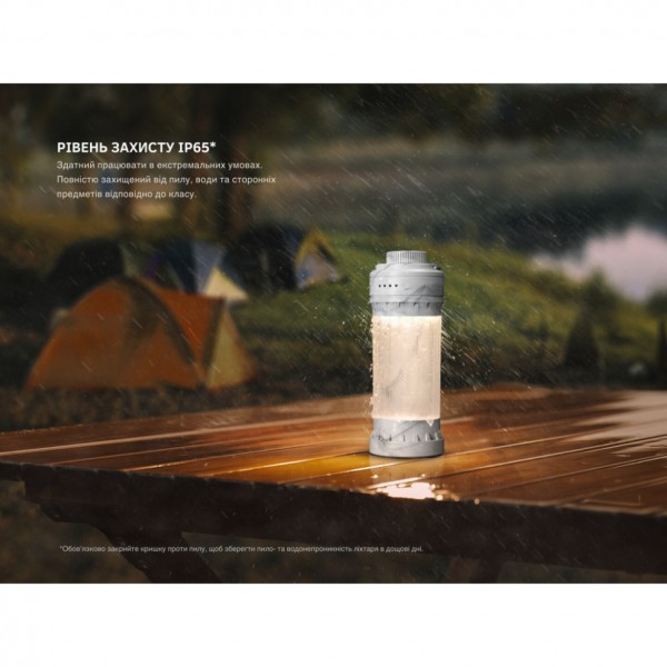 Фонарь кемпинговый Fenix ​​CL22R, черный