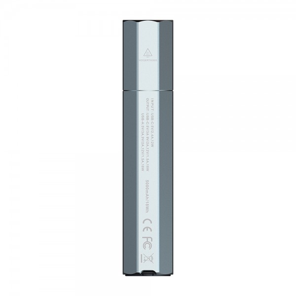 Фонарь ручной Fenix ​​E-CP голубой с функцией powerbank 