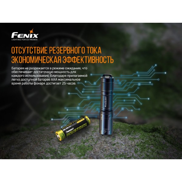 Фонарь Fenix ​​E01 V2.0 синий