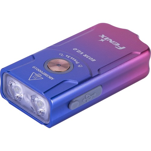 Фонарь наключительный Fenix ​​E03R V2.0, лиловый