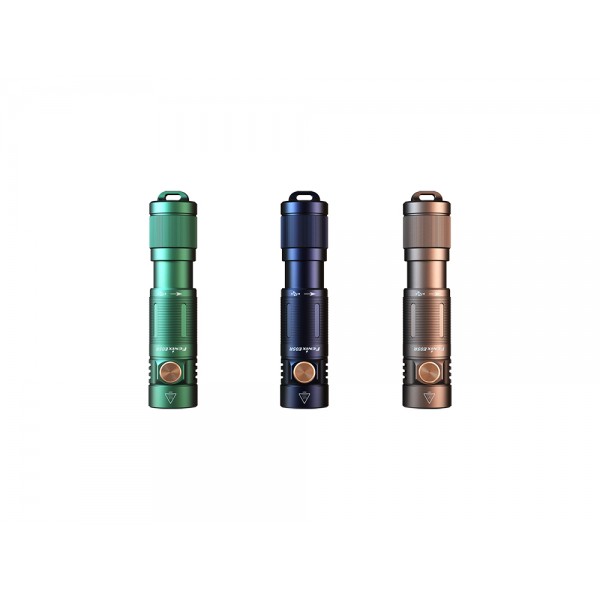 Фонарь ручной Fenix ​​E05R зеленый, кабель для зарядки Micro-USB