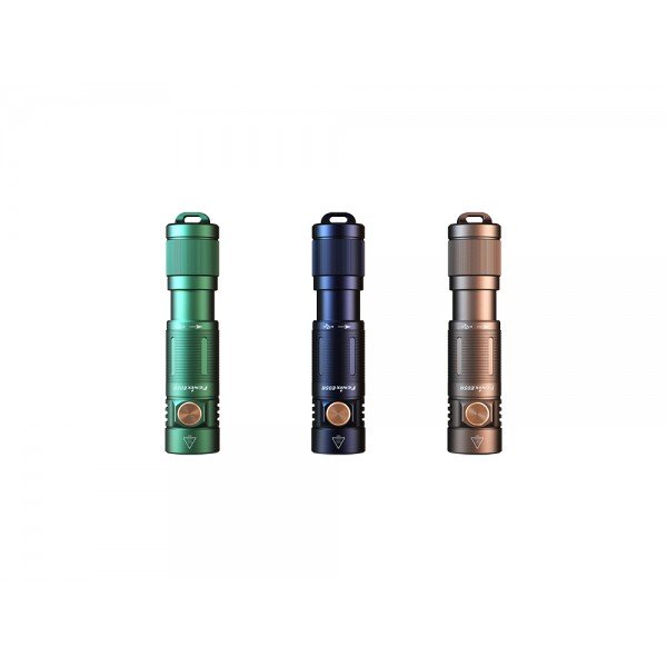 Ліхтар ручний Fenix E05R зелений, кабель для заряджання Micro-USB