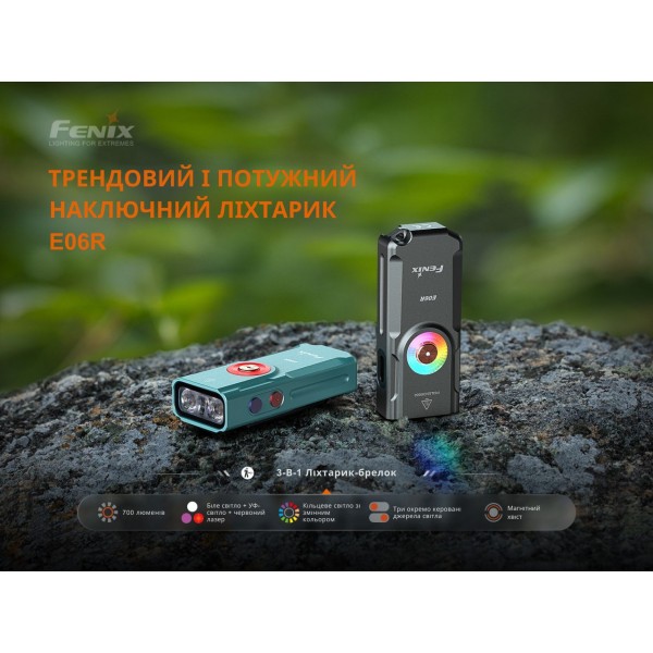 Фонарь Fenix ​​E06R бирюзовый