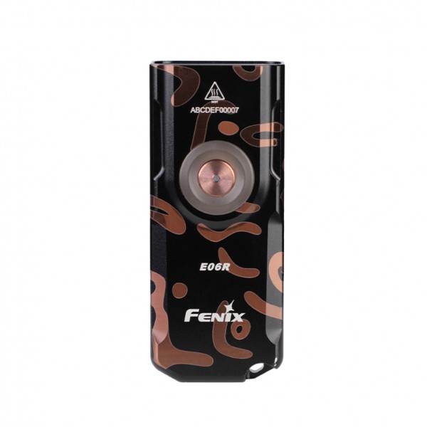 Фонарь Fenix ​​E06R, черно-коричневый | Лимитированная серия