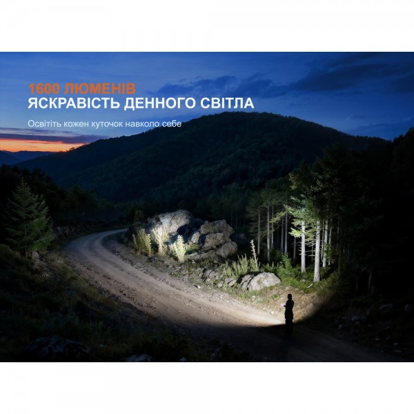 Фонарь наключительный Fenix ​​E06R PRO, зеленый