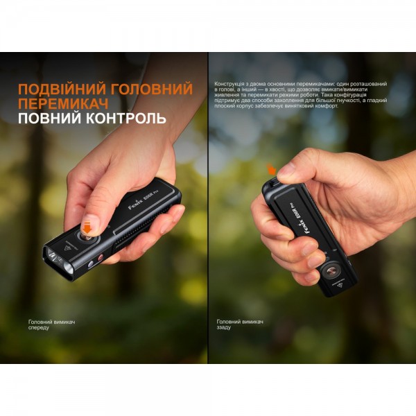 Фонарь наключительный Fenix ​​E06R PRO, оранжевый