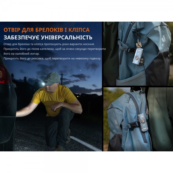 Фонарь Fenix ​​E06R, белый | Лимитированная серия