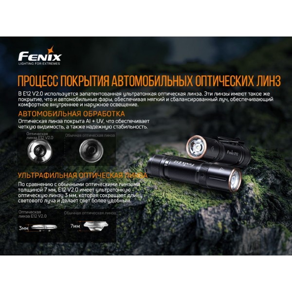 Фонарь Fenix ​​E12 V2.0 