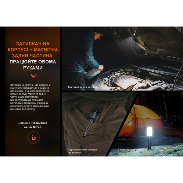 Фонарь ручной Fenix ​​E35R, голубой | Лимитированная серия