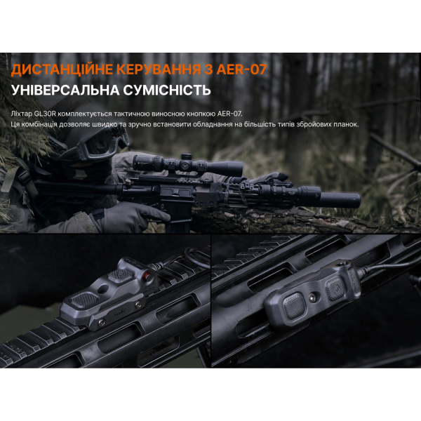 Ліхтар до пістолета Fenix GL30R