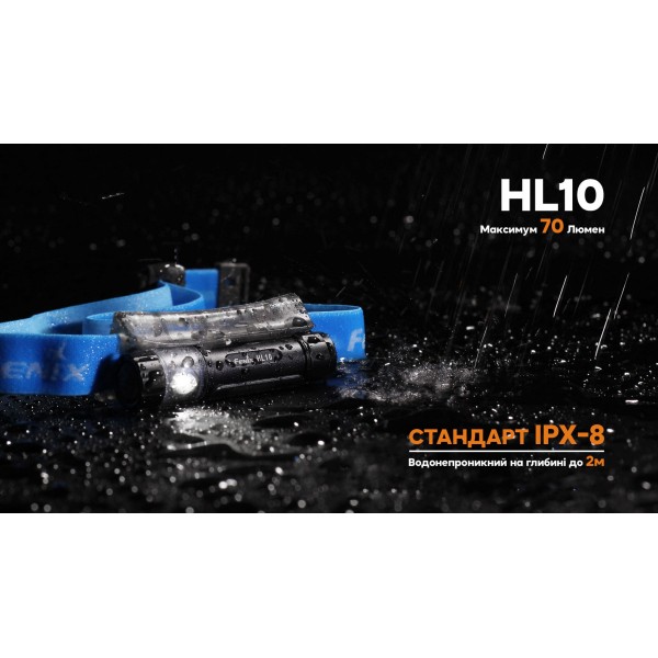 Ліхтар налобний Fenix HL10 gold