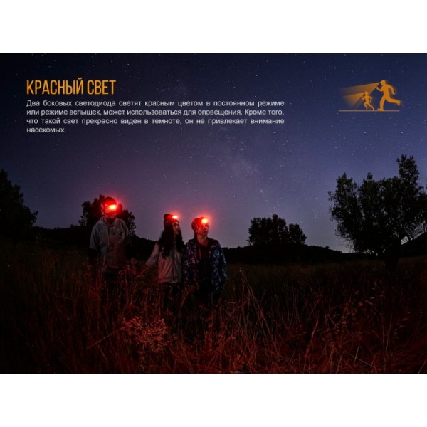 Налобный фонарь Fenix ​​HL16, розовый