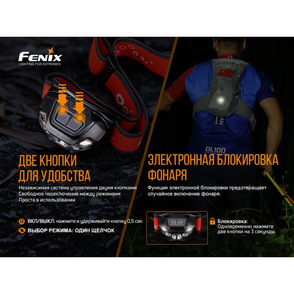 Ліхтар налобний Fenix HL18R-T 