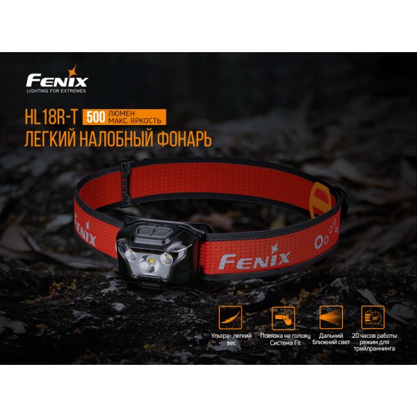 Ліхтар налобний Fenix HL18R-T 