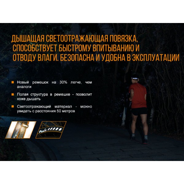 Налобный фонарь Fenix ​​HL18R + аккумулятор, зарядка