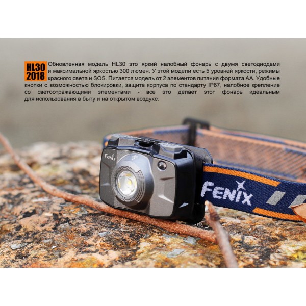 Налобний ліхтар Fenix HL30