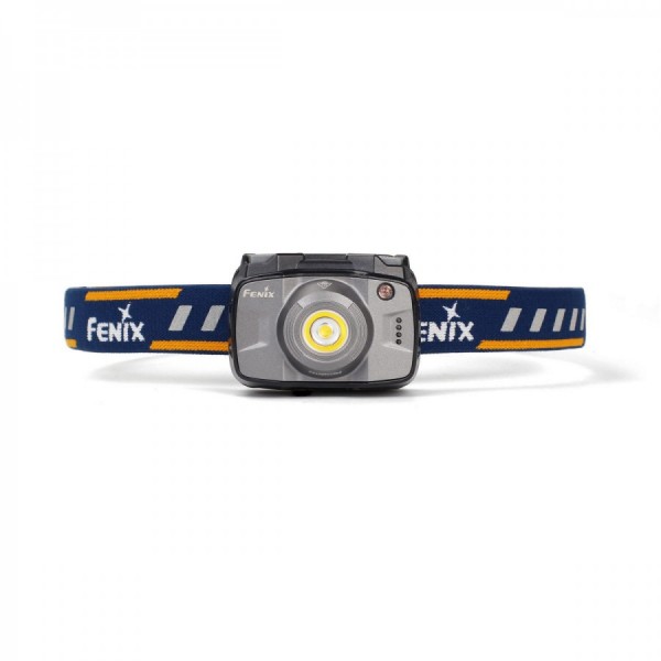 Налобный фонарь Fenix ​​HL32R (серый, синий) + аккумулятор, кабель