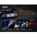 Фонарь налобный Fenix ​​HM60R + аккумулятор, кабель USB 
