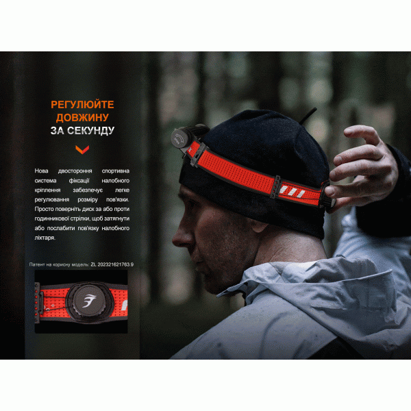 Фонарь налобный Fenix ​​HM62-T V2.0 черный