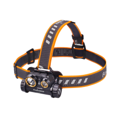 Налобний ліхтар Fenix HM65R + акумулятор, кабель USB 