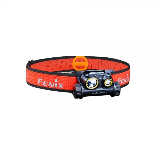 Ліхтар налобний Fenix HM65R-T + аккумулятор, кабель USB