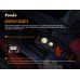 Фонарь налобный Fenix ​​HM65R-T + аккумулятор, кабель USB