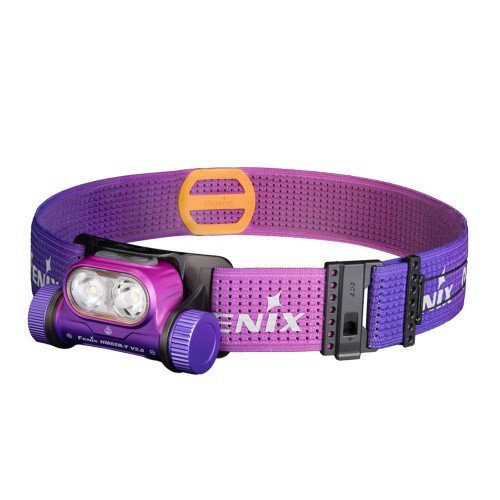Фонарь налобный Fenix ​​HM65R-T V2.0 сиреневый