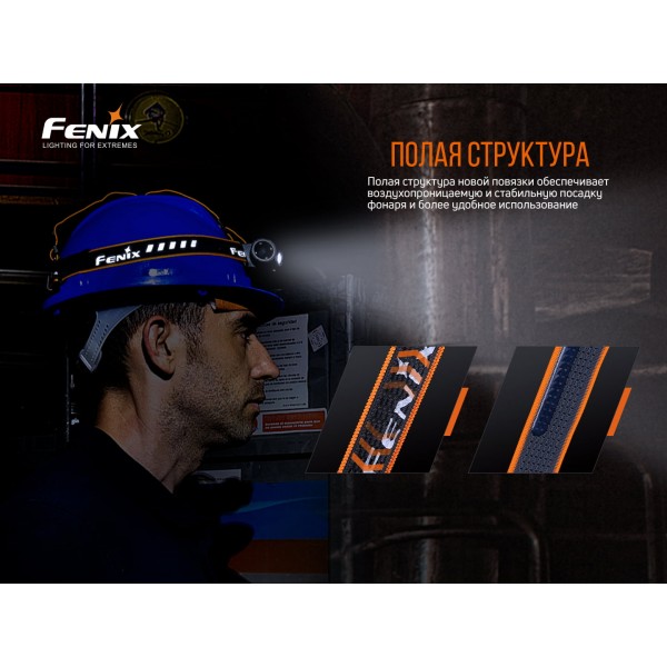 Ліхтар налобний Fenix HM70R + Ліхтар  Fenix E-LITE  