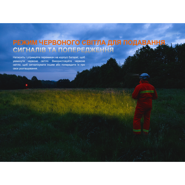 Фонарь налобный Fenix ​​HP35R 