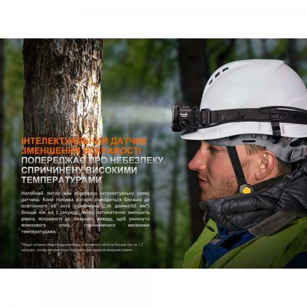 Фонарь налобный Fenix ​​HP35RSAR с огнеупорной повязкой