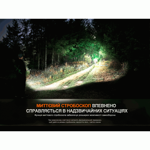 Далекобійний ліхтар Fenix HT18R