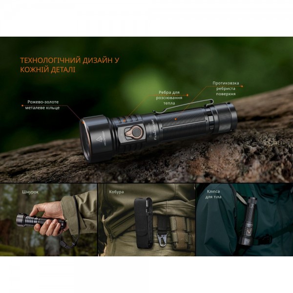 Ліхтар ручний Fenix LD36RB чорний