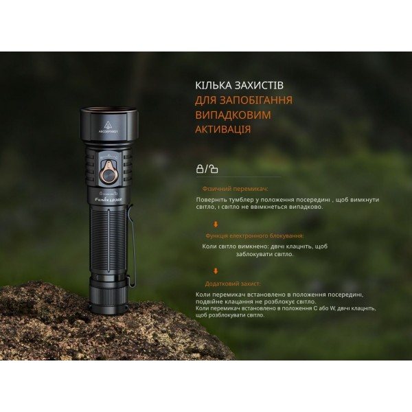 Ліхтар ручний Fenix LD36RB чорний