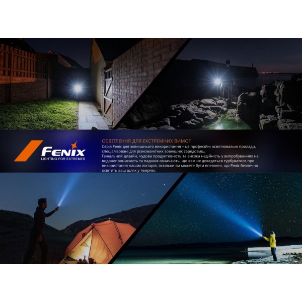 Фонарь ручной Fenix ​​LD36RB черный