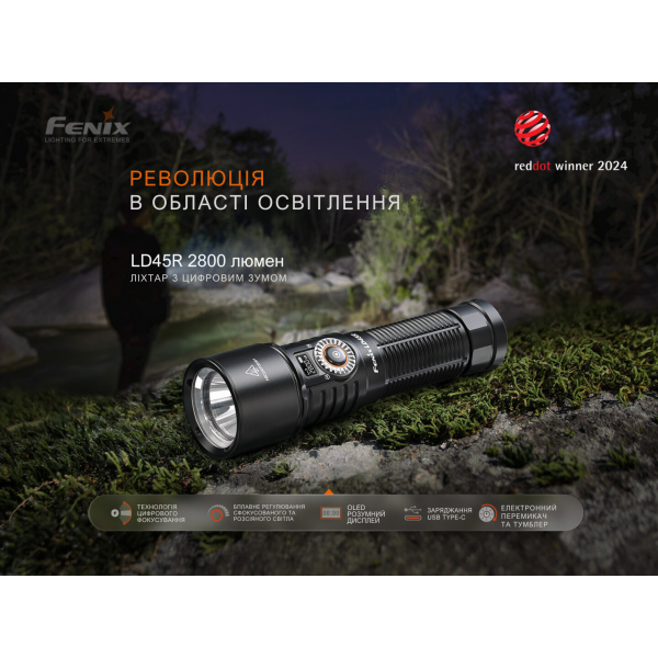 Фонарь ручной Fenix ​​LD45R